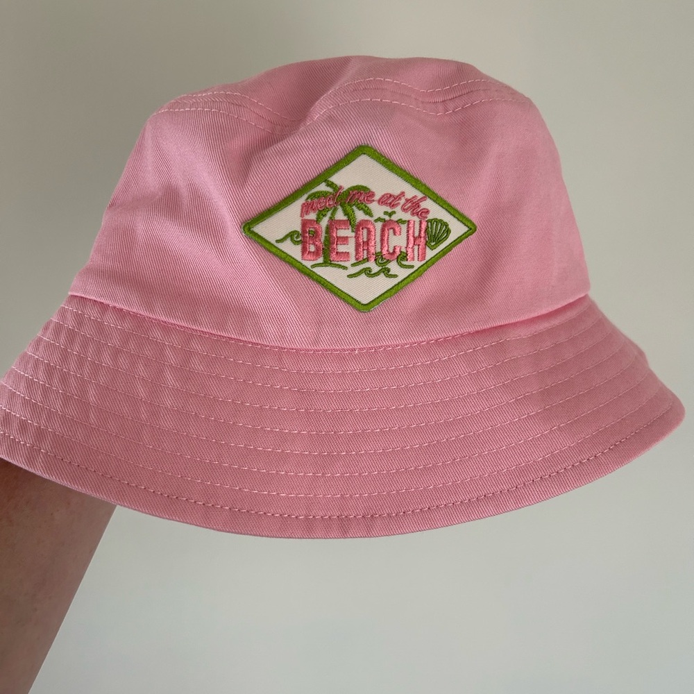 Pink Beach Bucket Hat